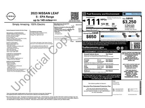 Used 2023 Nissan Leaf S image 4