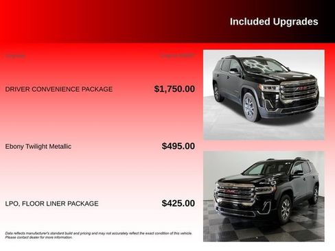 Used 2022 GMC Acadia SLE w/ Driver Convenience Package FWD image 6