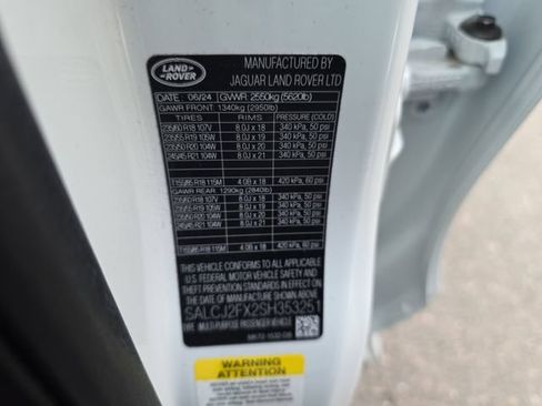 Certified 2025 Land Rover Discovery Sport S AWD/4WD image 37