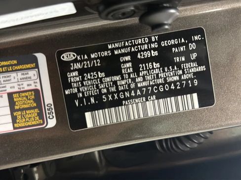 Used 2012 Kia Optima EX w/ Premium Pkg FWD image 24