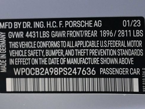 Certified 2023 Porsche 911 Carrera S RWD image 56