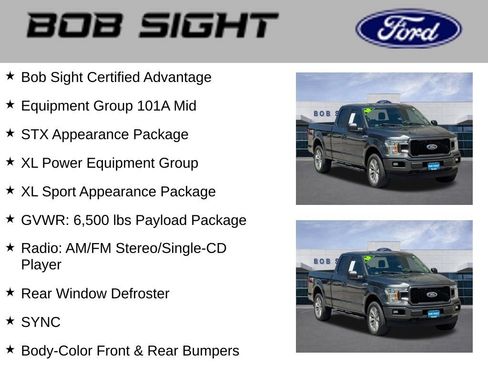 Used 2018 Ford F150 XL w/ Equipment Group 101A Mid AWD/4WD image 3