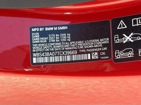 New 2026 BMW M4 xDrive Competition AWD/4WD image 43