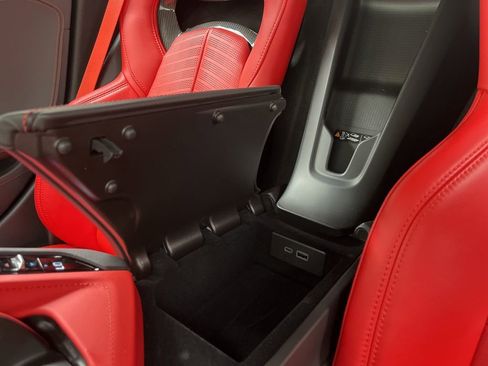 Used 2025 Chevrolet Corvette Stingray Preferred Cpe w/ Adrenaline Red Accent Package RWD image 28