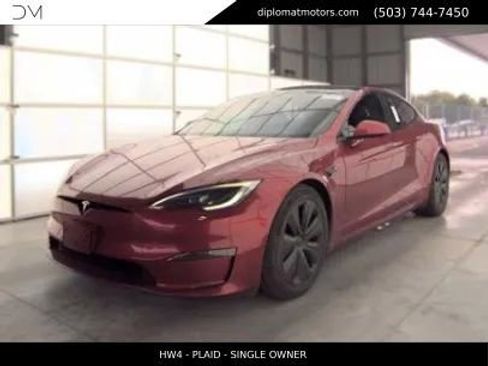 Used 2024 Tesla Model S Plaid AWD/4WD image 1