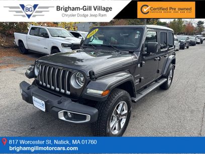 Certified 2021 Jeep Wrangler Unlimited Sahara w/ LED Lighting Group