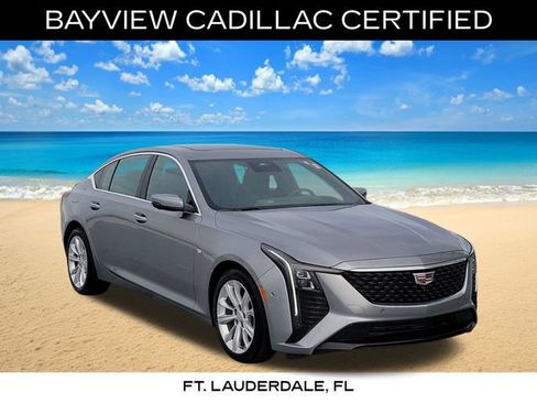 Certified 2025 Cadillac CT5 Premium Luxury w/ Sun And Sound Package RWD image 8