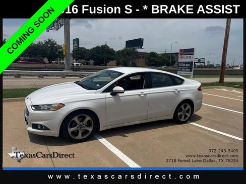 Used 2016 Ford Fusion S w/ Equipment Group 101A FWD image 3