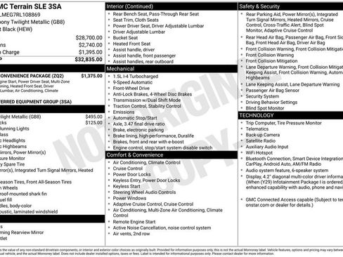 Used 2024 GMC Terrain SLE w/ Driver Convenience Package FWD image 5