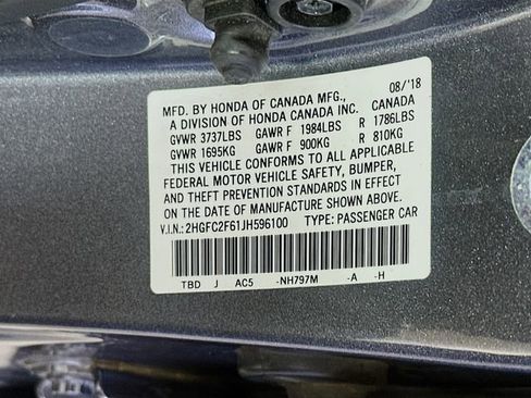 Certified 2018 Honda Civic LX image 32