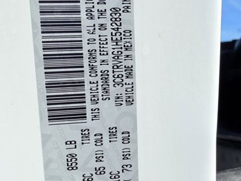 Used 2017 RAM ProMaster 1500 FWD image 10