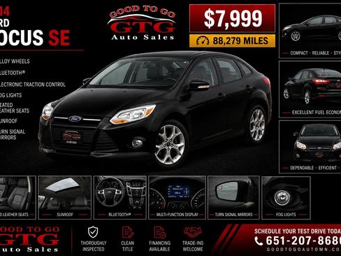 Used 2014 Ford Focus SE w/ Equipment Group 201A FWD image 1