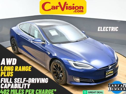 Used 2020 Tesla Model S Long Range Plus AWD/4WD image 1