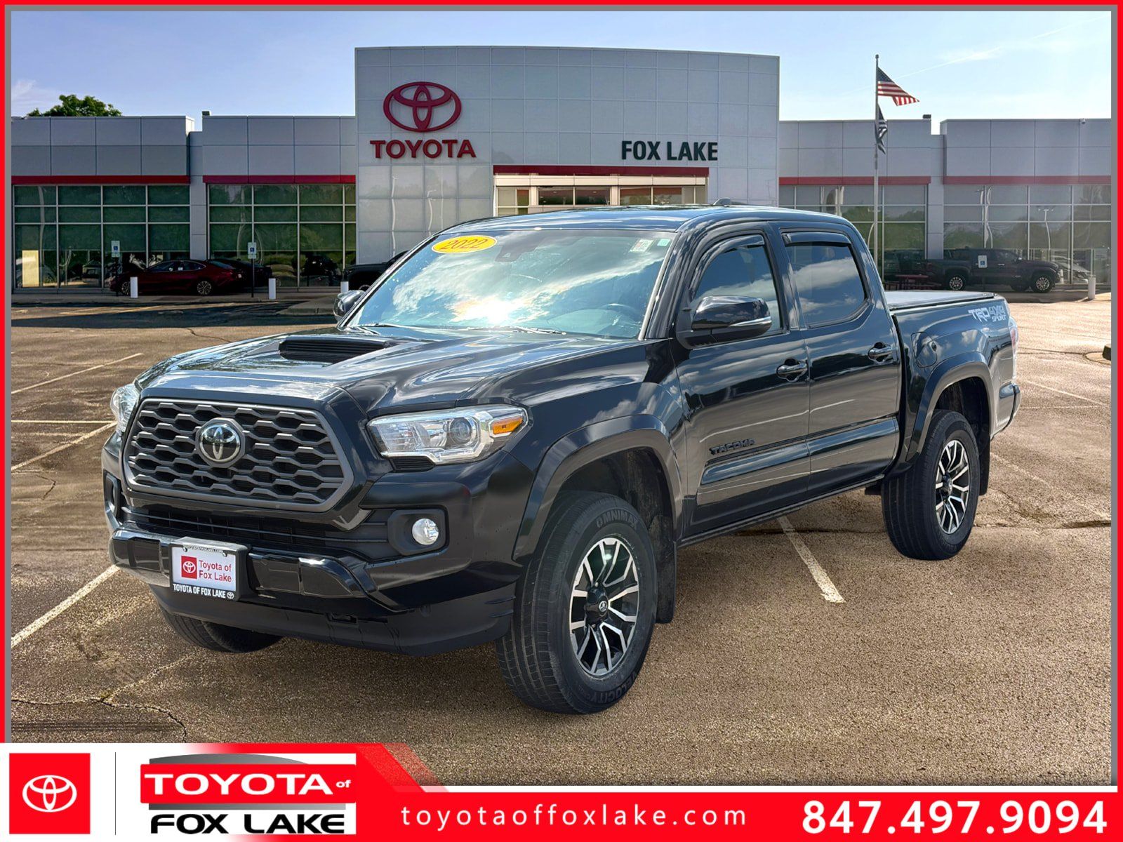 Used 2022 Toyota Tacoma TRD Sport w/ Technology Package AWD/4WD image 1