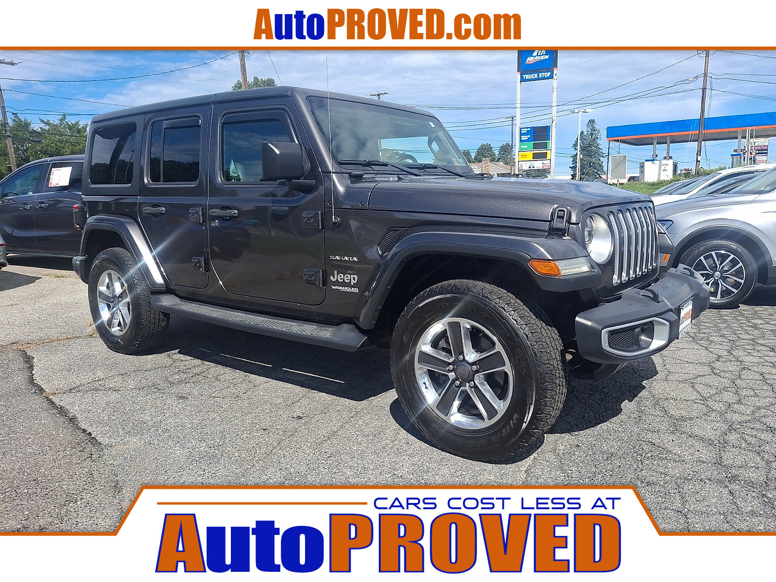 Used 2018 Jeep Wrangler Unlimited Sahara w/ LED Lighting Group AWD/4WD image 1