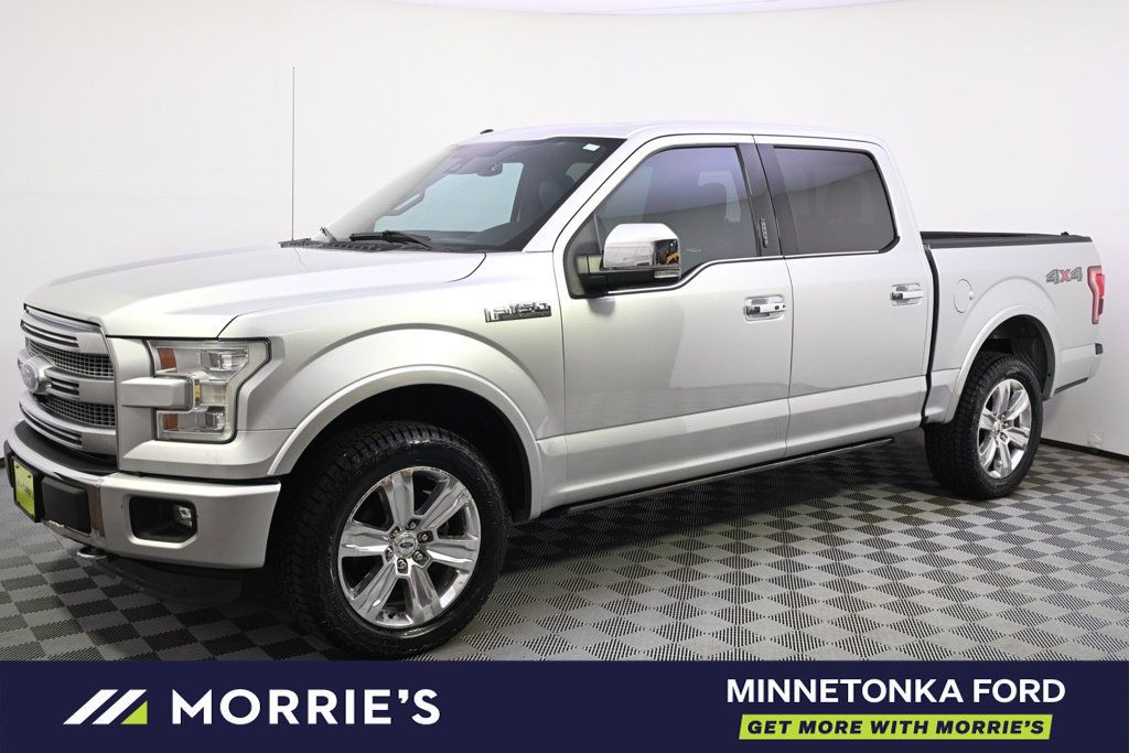 Used 2015 Ford F150 Platinum w/ Equipment Group 701A Luxury AWD/4WD image 2