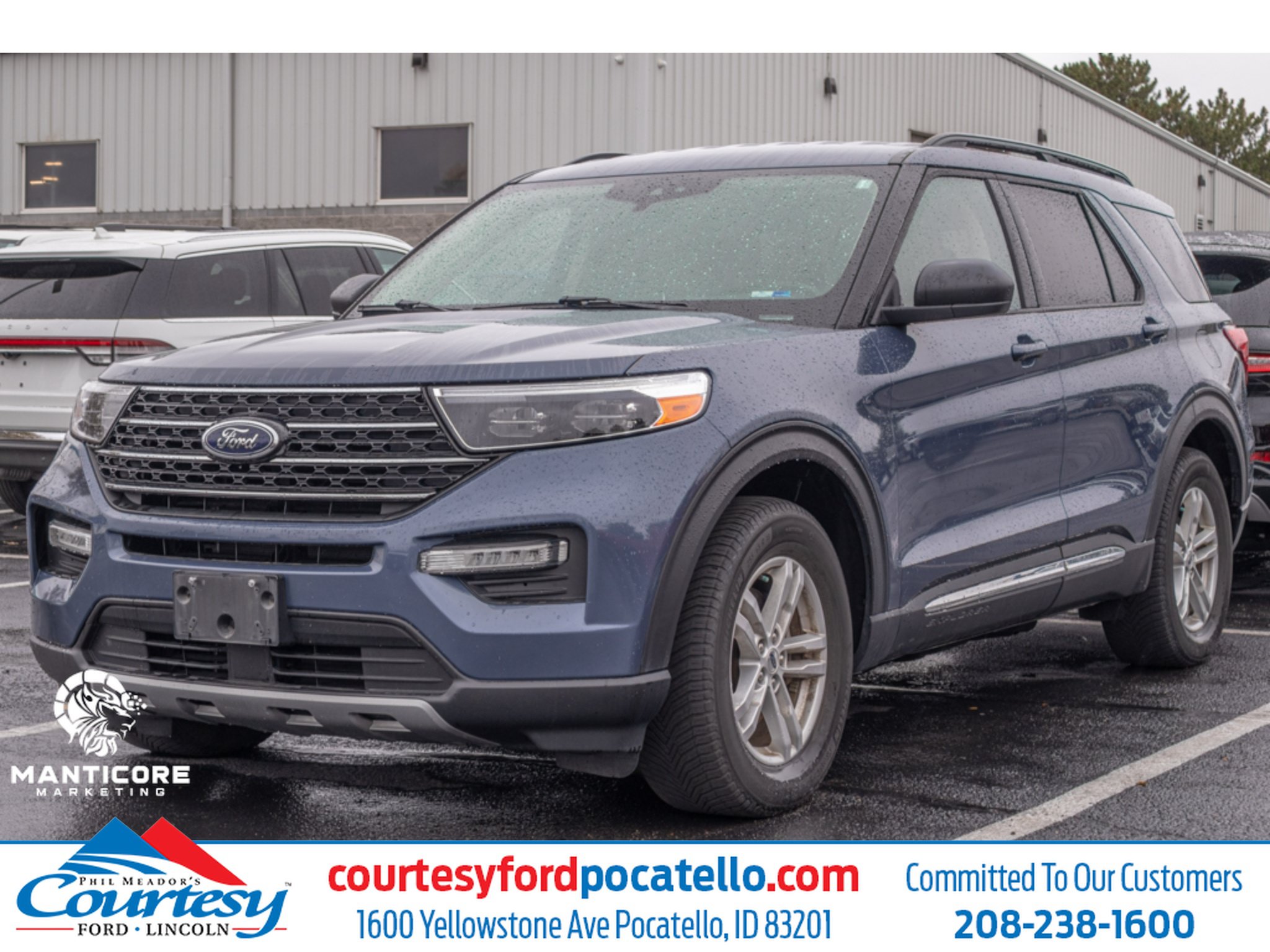 Used 2021 Ford Explorer XLT w/ Equipment Group 202A AWD/4WD image 1