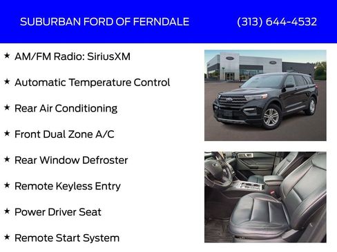 Certified 2020 Ford Explorer XLT w/ Equipment Group 202A image 9