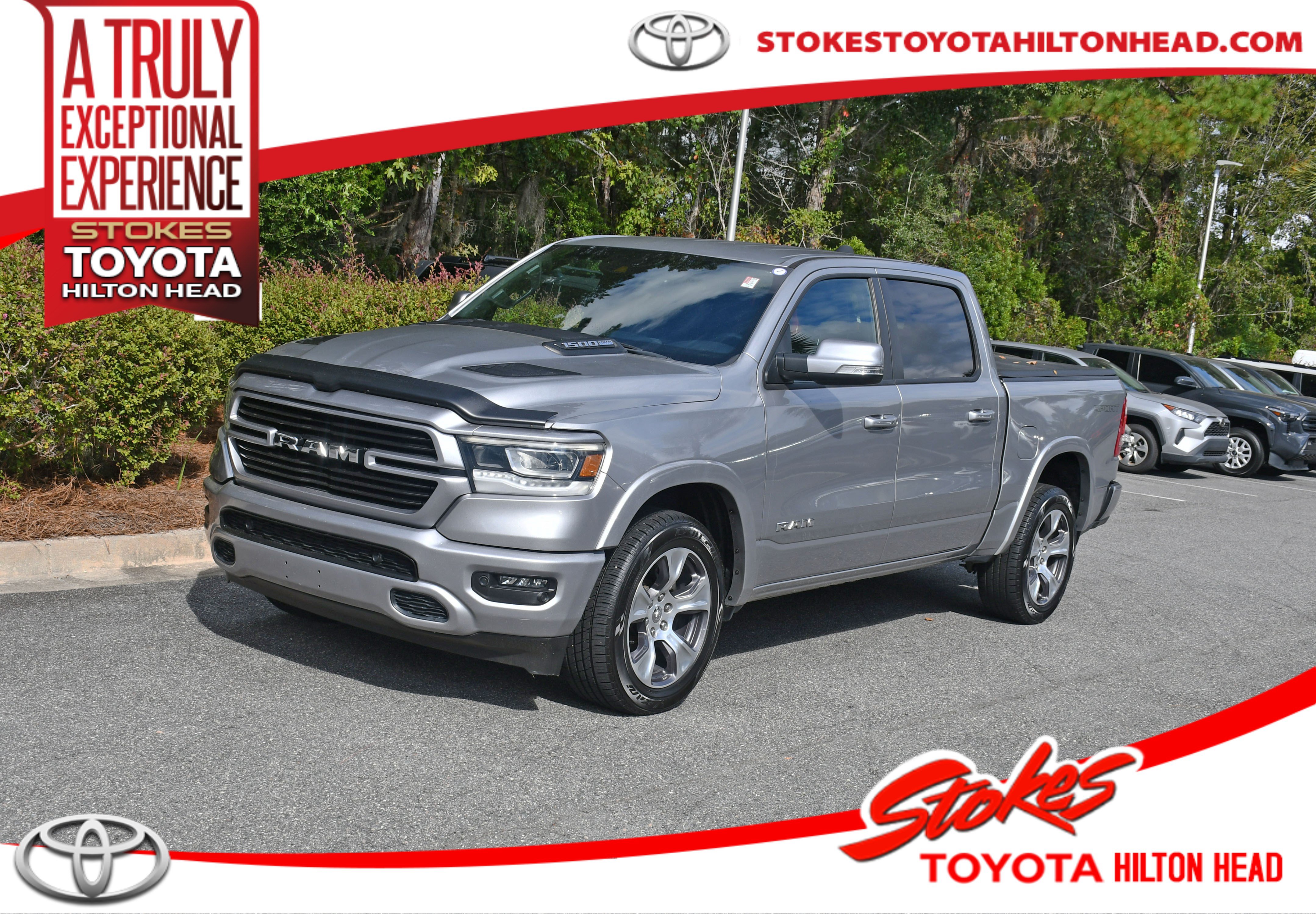 Used 2022 RAM 1500 Laramie w/ Sport Appearance Package AWD/4WD image 1
