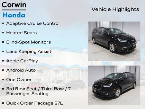 Used 2024 Chrysler Pacifica Touring-L FWD image 11