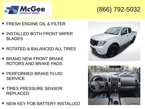 Used 2021 Nissan Frontier SV w/ Midnight Edition Floor Mats image 4