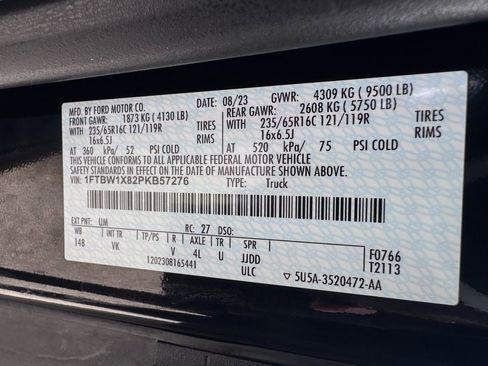 Used 2023 Ford Transit 350 148 High Roof w/ Load Area Protection Package image 45