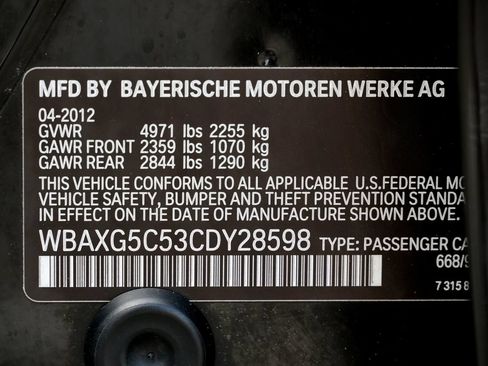 Used 2012 BMW 528i Sedan RWD image 43