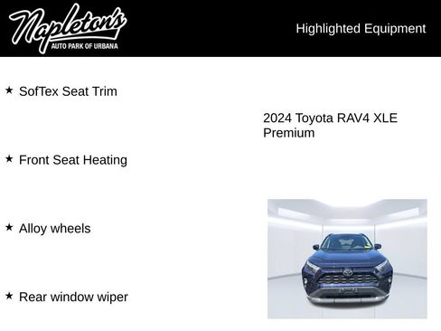 Used 2024 Toyota RAV4 XLE Premium w/ Weather Package AWD/4WD image 8