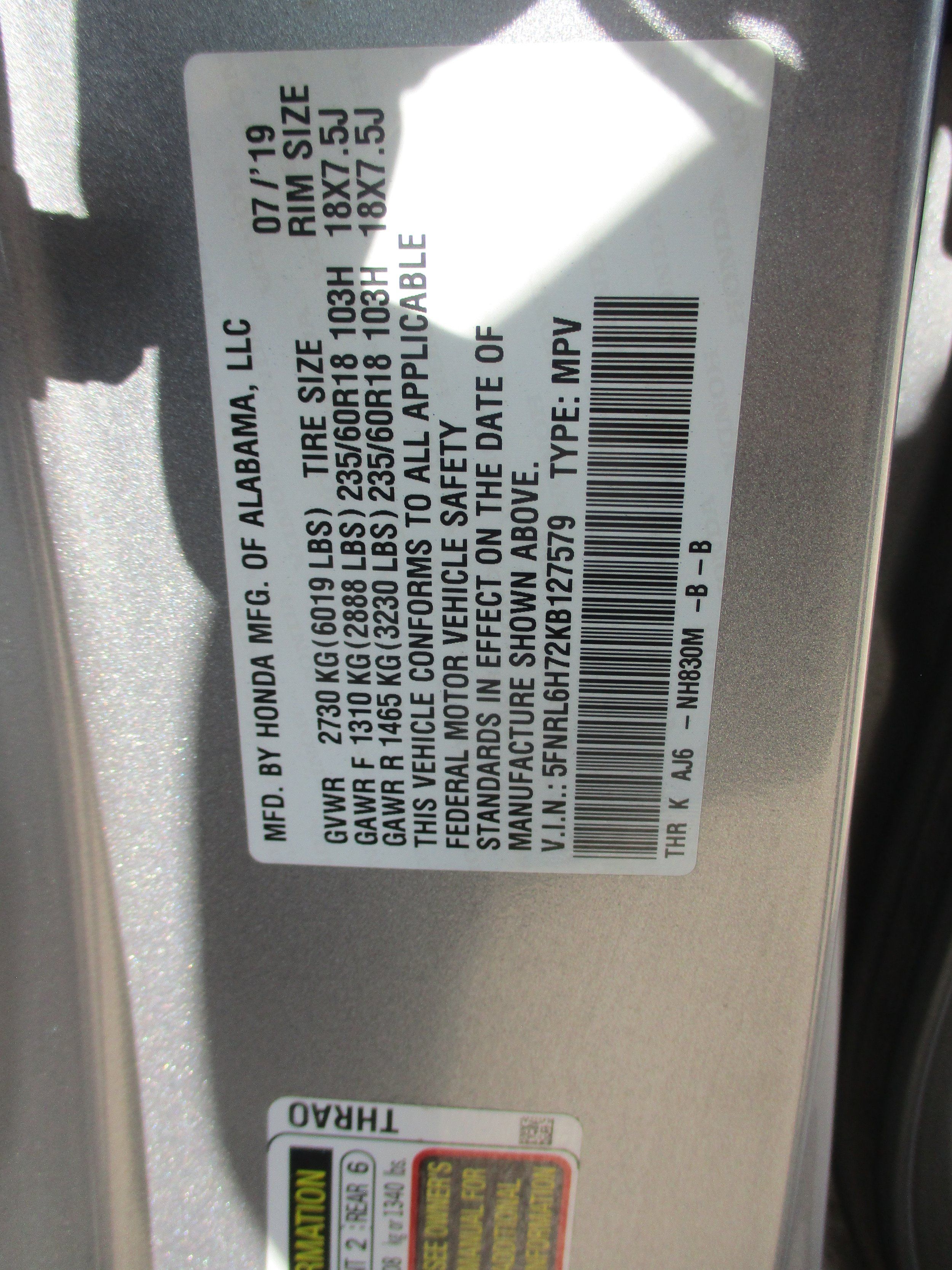 Used 2019 Honda Odyssey EX-L image 26
