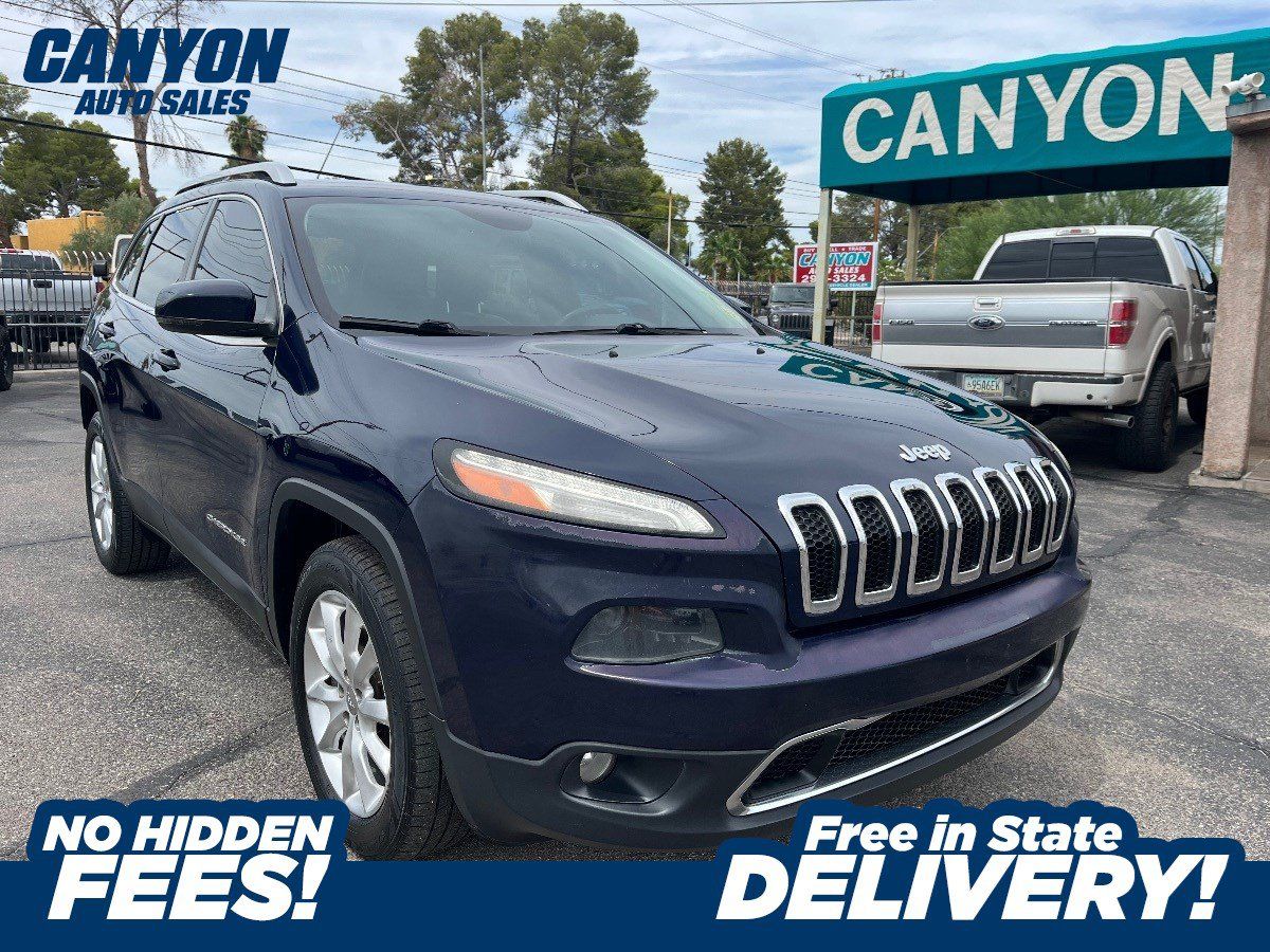 Used 2015 Jeep Cherokee Limited AWD/4WD image 1
