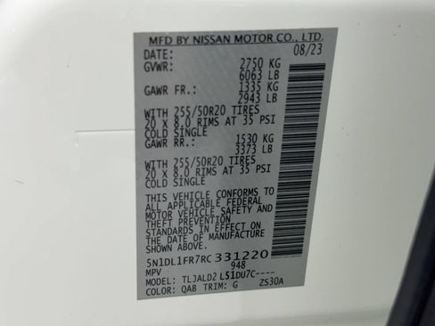 Used 2024 INFINITI QX60 Luxe w/ Cargo Package FWD image 55