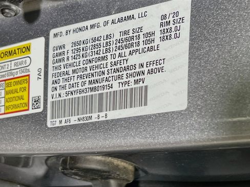Used 2021 Honda Pilot EX image 31