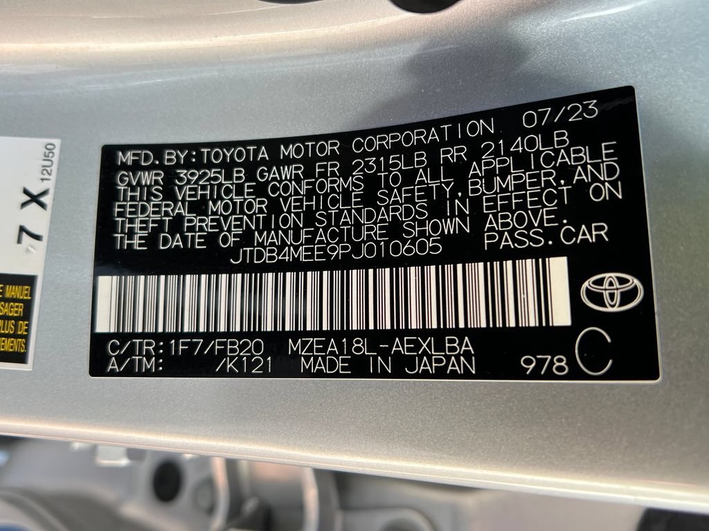 Certified 2023 Toyota Corolla LE w/ Carpet Mat Package (TMS) FWD image 26