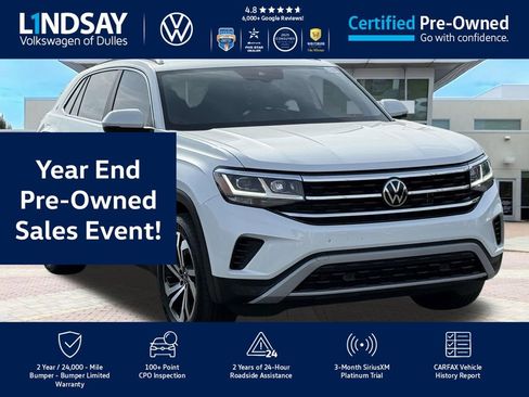 Certified 2022 Volkswagen Atlas Cross Sport SEL image 1