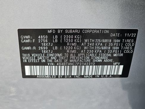 Certified 2023 Subaru Outback Limited AWD/4WD image 32