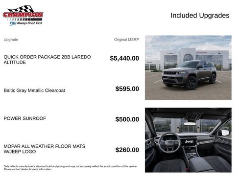 New 2026 Jeep Grand Cherokee Altitude AWD/4WD image 6