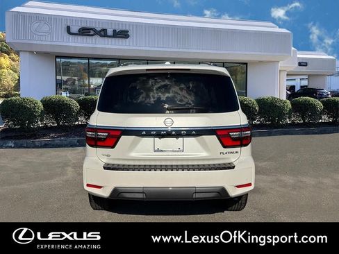 Used 2024 Nissan Armada Platinum w/ Captain's Chairs Package AWD/4WD image 4