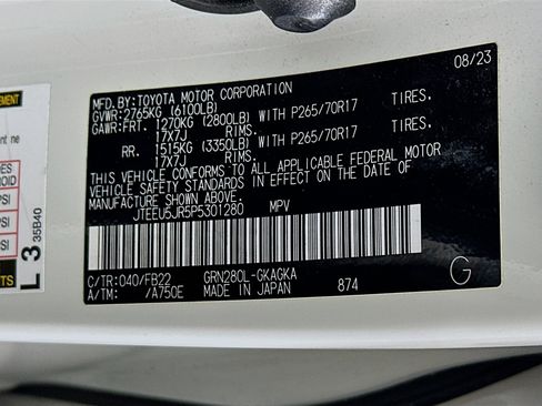 Used 2023 Toyota 4Runner SR5 RWD image 12