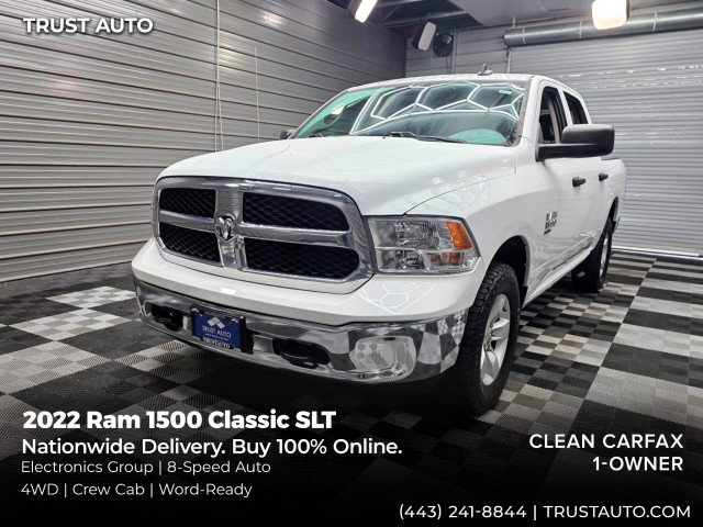 Used 2022 RAM 1500 Classic SLT w/ Electronics Group AWD/4WD image 1