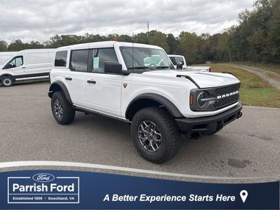 New 2025 Ford Bronco Badlands