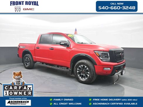 Used 2024 Nissan Titan PRO-4X w/ Pro-4x Convenience Package AWD/4WD image 1
