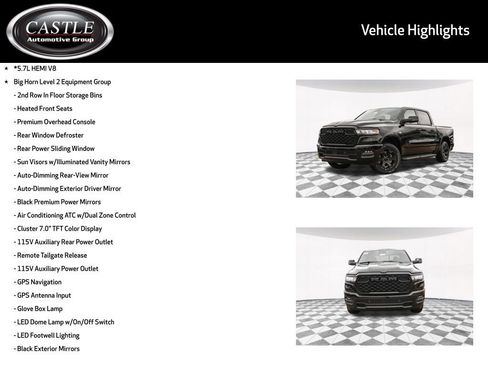 New 2026 RAM 1500 4x4 Crew Cab image 3