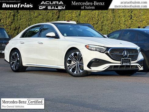 Certified 2025 Mercedes-Benz E 350 4MATIC Sedan image 1