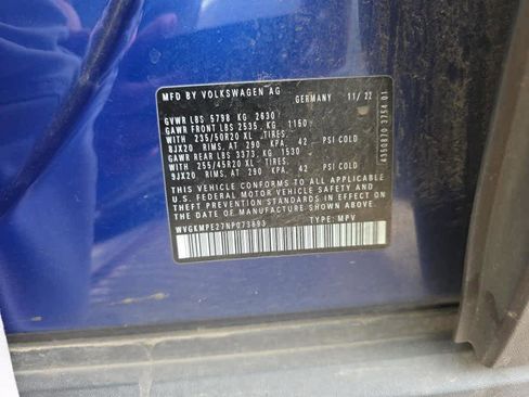 Used 2022 Volkswagen ID.4 Pro S w/ Gradient Package image 11