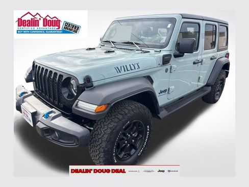 Used 2023 Jeep Wrangler Unlimited w/ Cold Weather Group AWD/4WD image 1