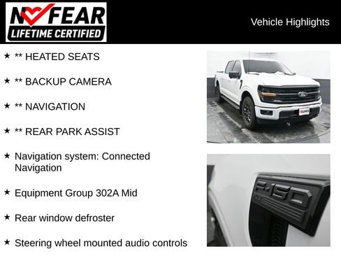 Used 2024 Ford F150 XLT w/ Equipment Group 302A MID image 2