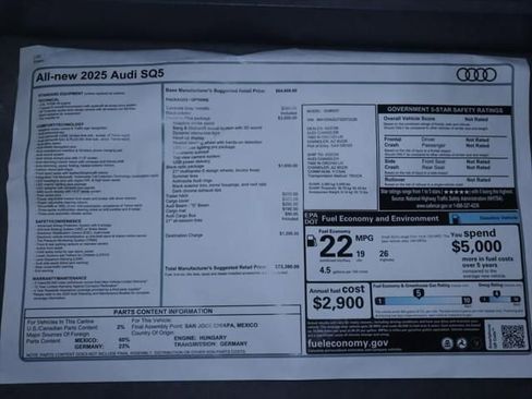 New 2025 Audi SQ5 Premium Plus image 9