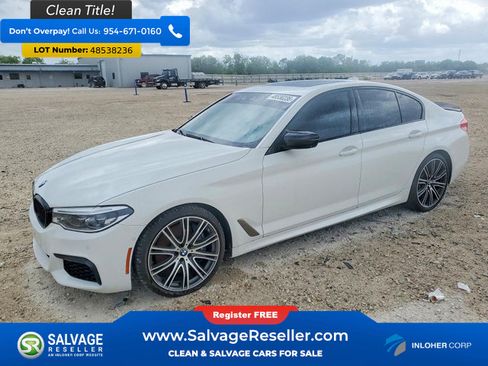 Used 2020 BMW M550i xDrive AWD/4WD image 1