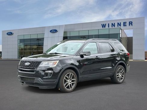 Certified 2019 Ford Explorer Sport w/ Ford Safe & Smart Package AWD/4WD image 1