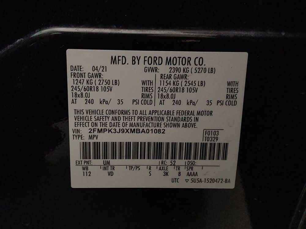 Used 2021 Ford Edge SEL w/ Convenience Package FWD image 33